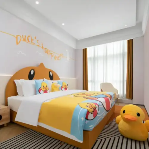 Child-Friendly Parent-Child Three-Bedroom Suite | Home-Style Gathering | Kids Bathtub | Spacious Activity Area