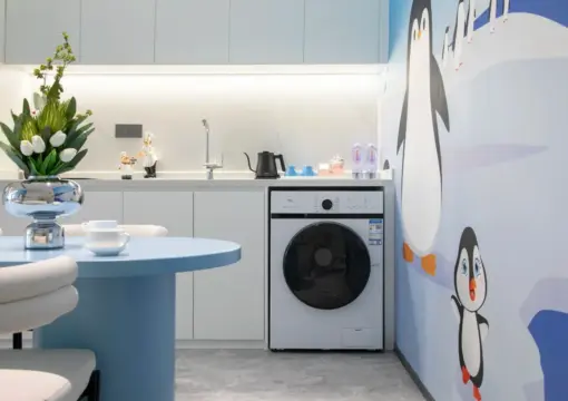 Child-Friendly Parent-Child Three-Bedroom Suite | Home-Style Gathering | Kids Bathtub | Spacious Activity Area