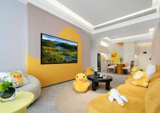 Child-Friendly Parent-Child Three-Bedroom Suite | Home-Style Gathering | Kids Bathtub | Spacious Activity Area