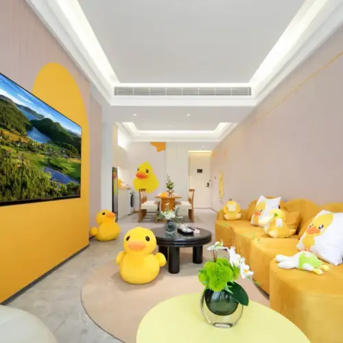 Child-Friendly Parent-Child Three-Bedroom Suite | Home-Style Gathering | Kids Bathtub | Spacious Activity Area
