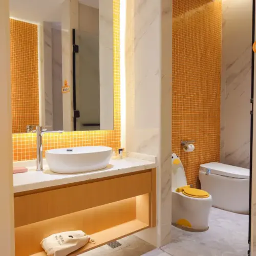 Child-Friendly Parent-Child Three-Bedroom Suite | Home-Style Gathering | Kids Bathtub | Spacious Activity Area