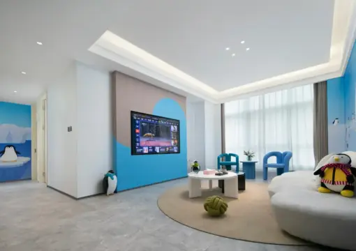 Child-Friendly Parent-Child Two-Bedroom Suite | Duck & Goose Dual Themes | Perfect for Family Gatherings