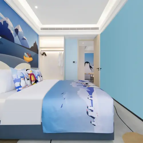 Child-Friendly Parent-Child Two-Bedroom Suite | Duck & Goose Dual Themes | Perfect for Family Gatherings