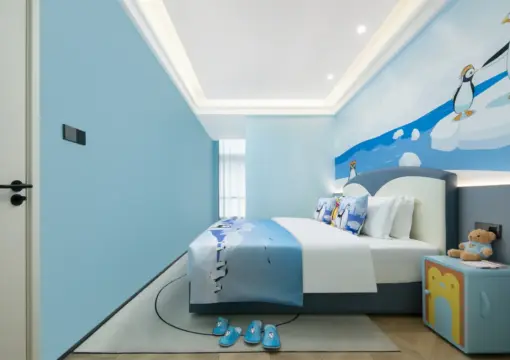 Child-Friendly Parent-Child Two-Bedroom Suite | Duck & Goose Dual Themes | Perfect for Family Gatherings