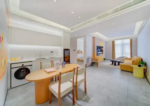 Child-Friendly Parent-Child Two-Bedroom Suite | Duck & Goose Dual Themes | Perfect for Family Gatherings
