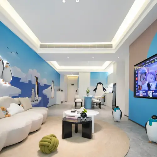 Child-Friendly Parent-Child Two-Bedroom Suite | Duck & Goose Dual Themes | Perfect for Family Gatherings