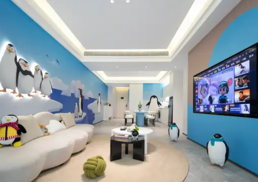 Child-Friendly Parent-Child Two-Bedroom Suite | Duck & Goose Dual Themes | Perfect for Family Gatherings