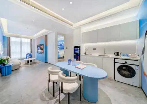 Child-Friendly Parent-Child Two-Bedroom Suite | Duck & Goose Dual Themes | Perfect for Family Gatherings