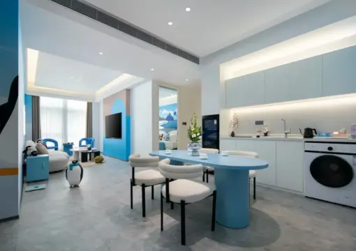 Child-Friendly Parent-Child Two-Bedroom Suite | Duck & Goose Dual Themes | Perfect for Family Gatherings