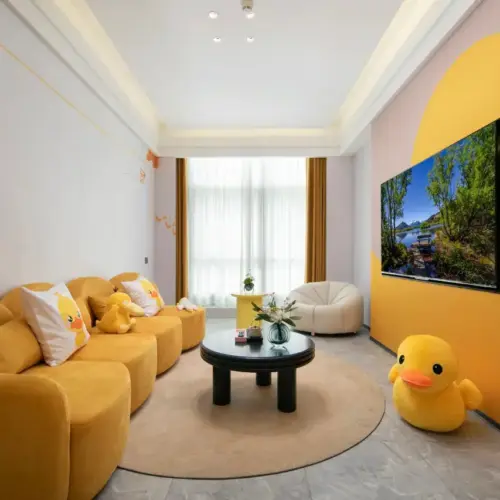 Child-Friendly Parent-Child Two-Bedroom Suite | Duck & Goose Dual Themes | Perfect for Family Gatherings