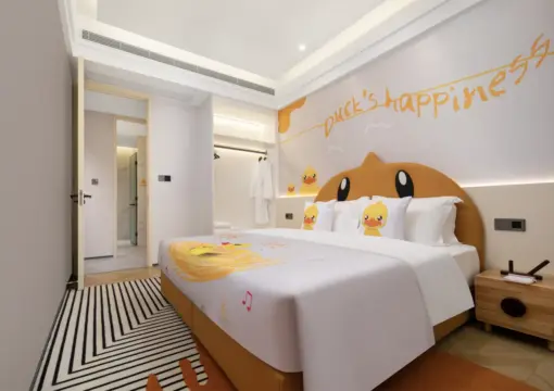 Child-Friendly Parent-Child Two-Bedroom Suite | Duck & Goose Dual Themes | Perfect for Family Gatherings