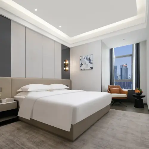 Executive Three-Bedroom Gathering Suite | Separate Bedrooms | Spacious Living Room | Two Bathrooms
