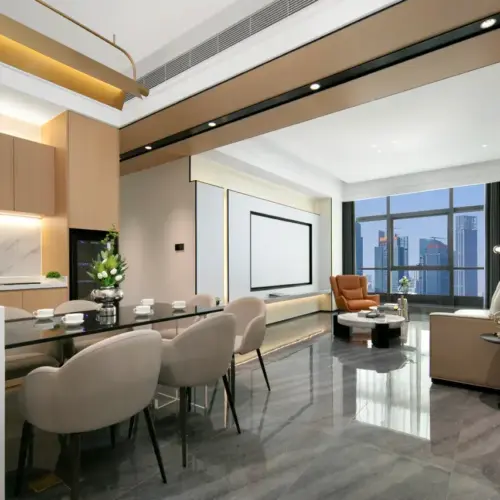 Executive Three-Bedroom Gathering Suite | Separate Bedrooms | Spacious Living Room | Two Bathrooms