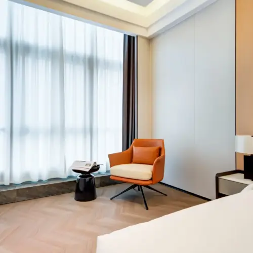 Executive Three-Bedroom Gathering Suite | Separate Bedrooms | Spacious Living Room | Two Bathrooms