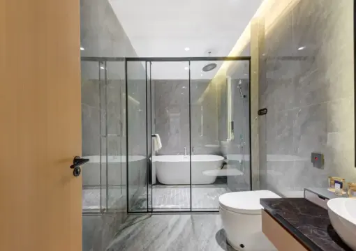 Executive Three-Bedroom Gathering Suite | Separate Bedrooms | Spacious Living Room | Two Bathrooms