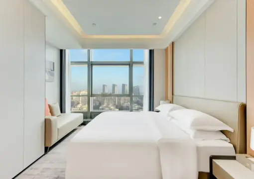 Executive Three-Bedroom Gathering Suite | Separate Bedrooms | Spacious Living Room | Two Bathrooms